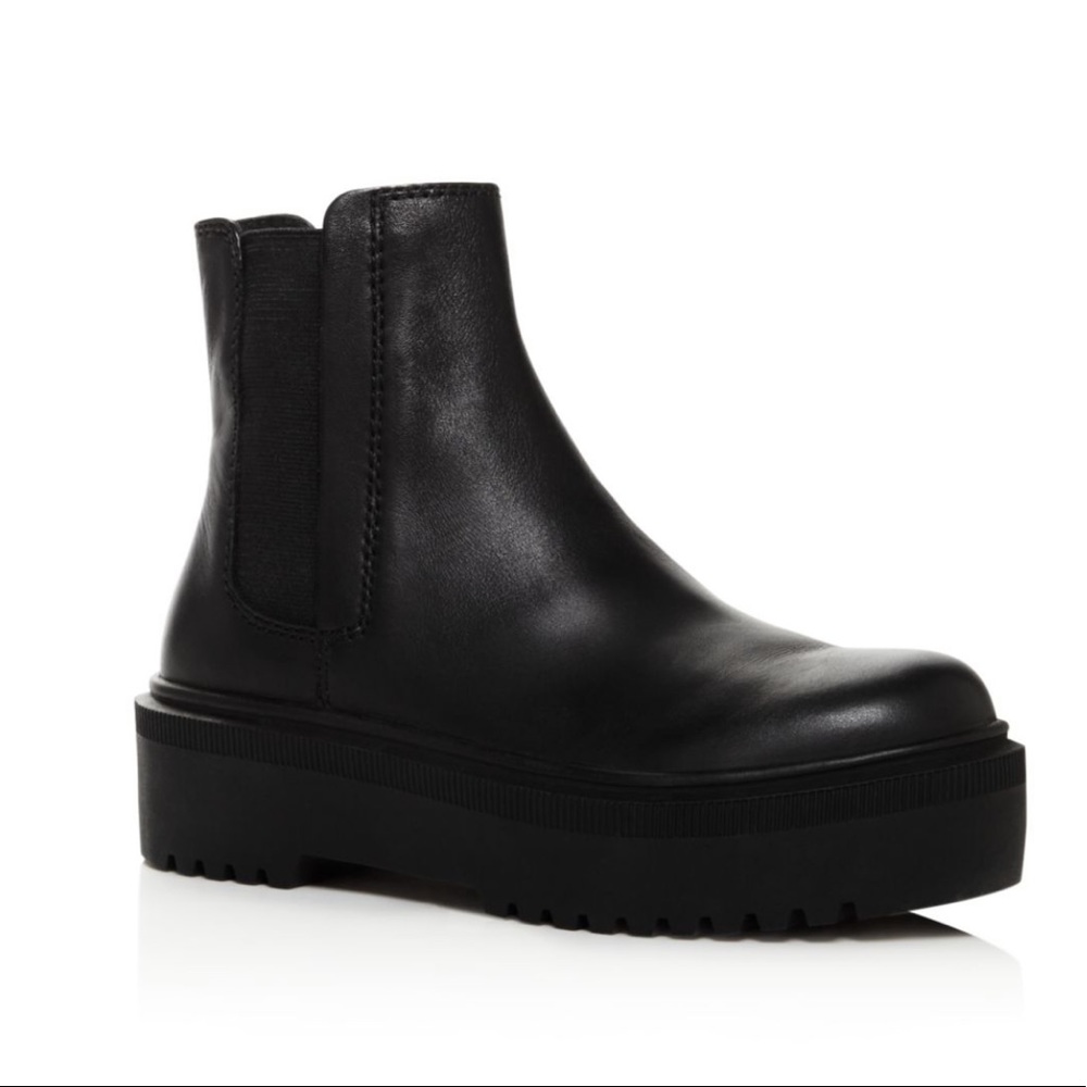 AQUA Loren Platform Ankle Boots
